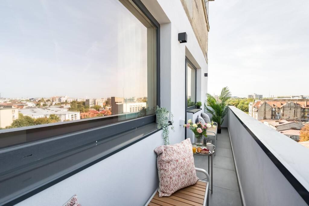 布加勒斯特Stunning Views 3Br Sunny Flat - Amazing Terrace公寓 外观 照片